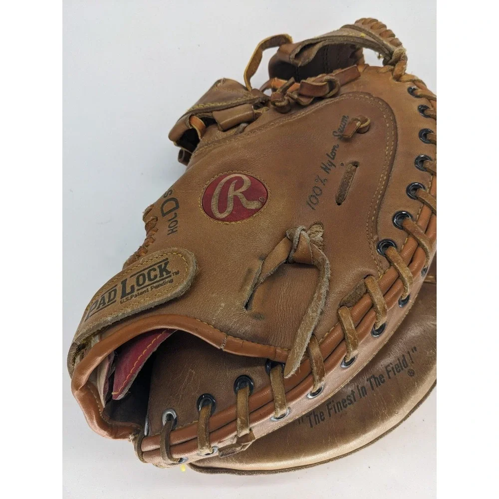 Rawlings Fastback Catchers Mitt RCM7 Mike Piazza Dual Wing *READ*  RHT B3